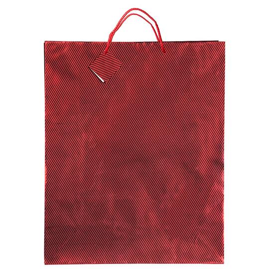 JAM Paper Extra-Large Red Foil Gift Bags, 100ct.